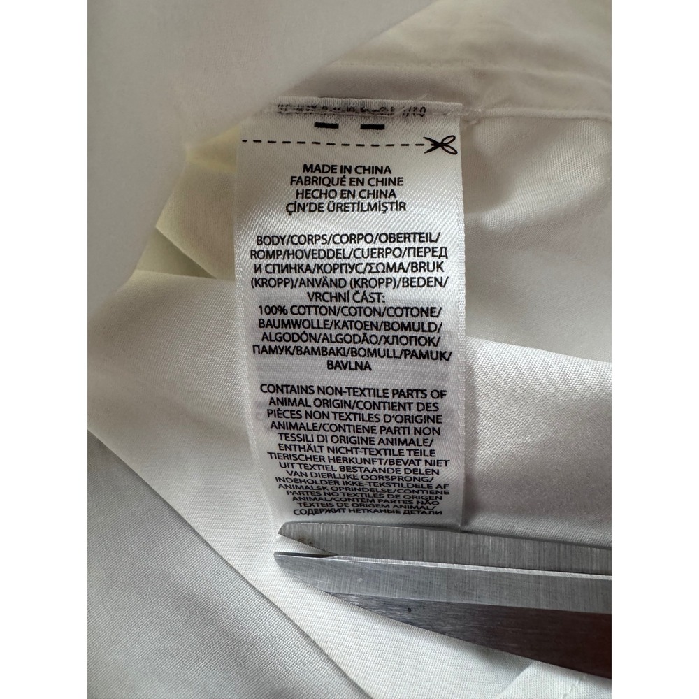 Polo Ralph Lauren Womens White Cotton Button Down Shirt Size 6 New With Tags - Picture 4 of 9